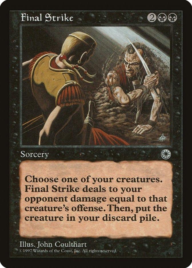 Magic: The Gathering MTG Single Final Strike [Portal]