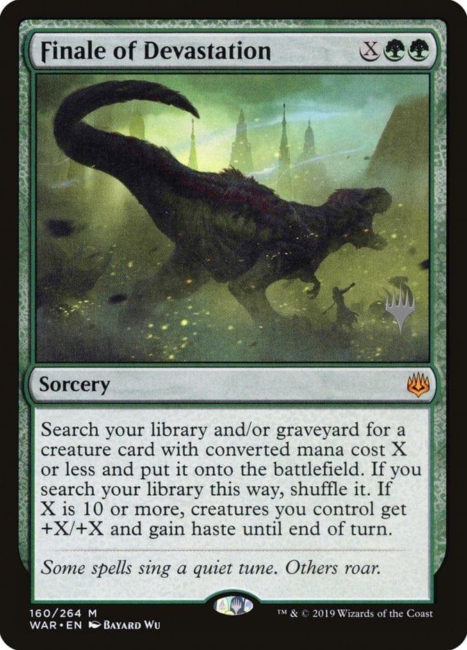 Magic: The Gathering MTG Single Finale of Devastation (Promo Pack) [War of the Spark Promos]