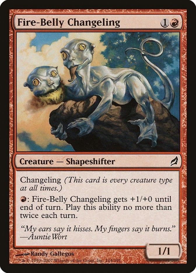Magic: The Gathering MTG Single Fire-Belly Changeling [Lorwyn]