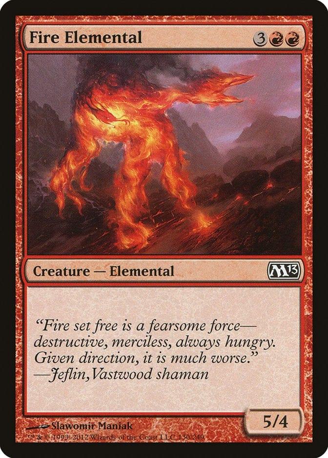 Magic: The Gathering MTG Single Fire Elemental [Magic 2013]