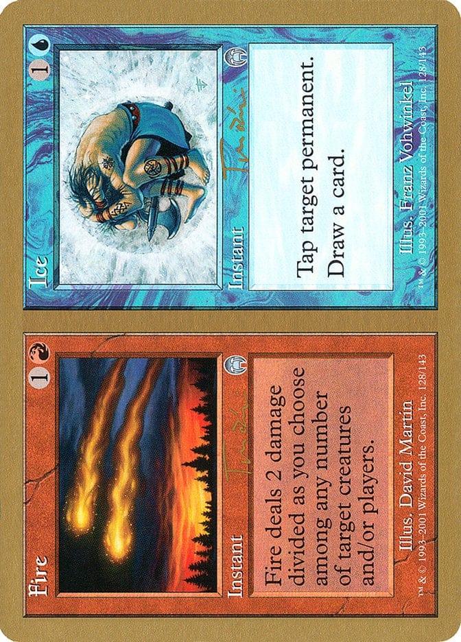 Magic: The Gathering MTG Single Fire // Ice [World Championship Decks 2001]