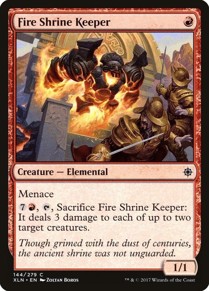 Magic: The Gathering MTG Single Fire Shrine Keeper [Ixalan]