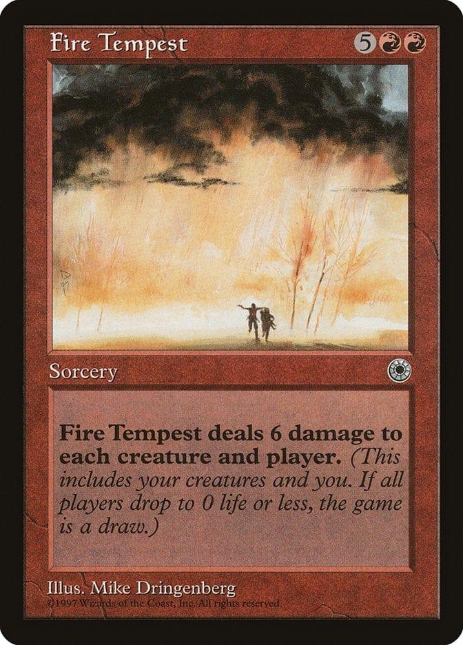 Magic: The Gathering MTG Single Fire Tempest [Portal]