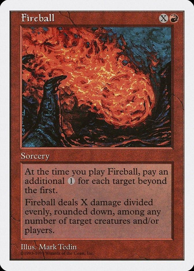 Magic: The Gathering MTG Single Fireball [Anthologies]