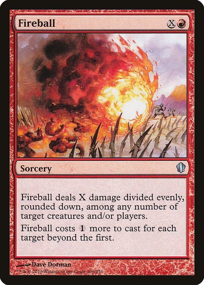 Magic: The Gathering MTG Single Fireball [Commander 2013]