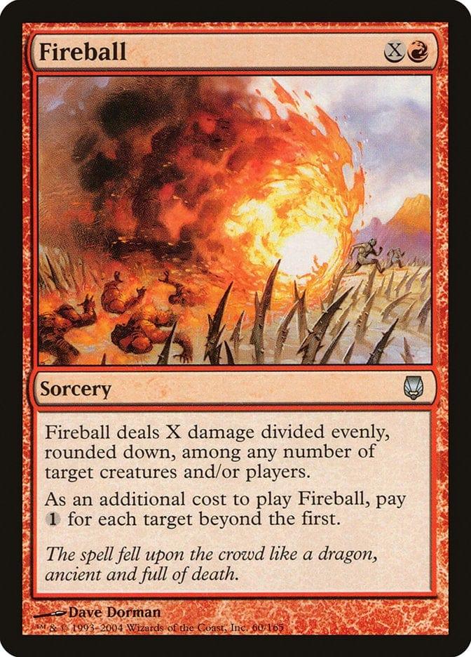 Magic: The Gathering MTG Single Fireball [Darksteel]