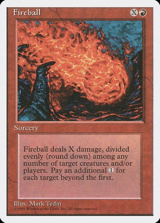 Magic: The Gathering MTG Single Fireball [Fourth Edition]