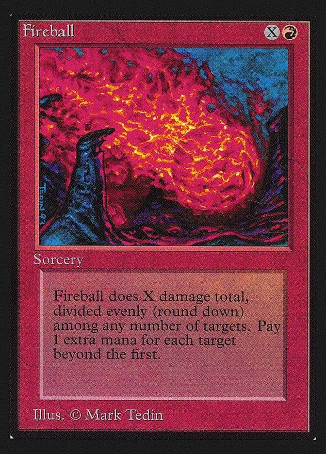 Magic: The Gathering MTG Single Fireball [International Collectors’ Edition]