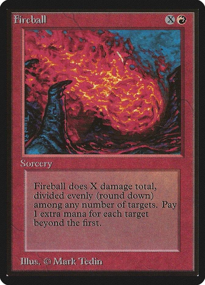 Magic: The Gathering MTG Single Fireball [Limited Edition Beta]