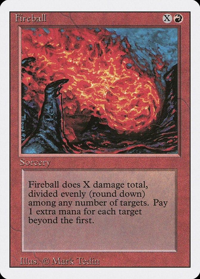 Magic: The Gathering MTG Single Fireball [Revised Edition]
