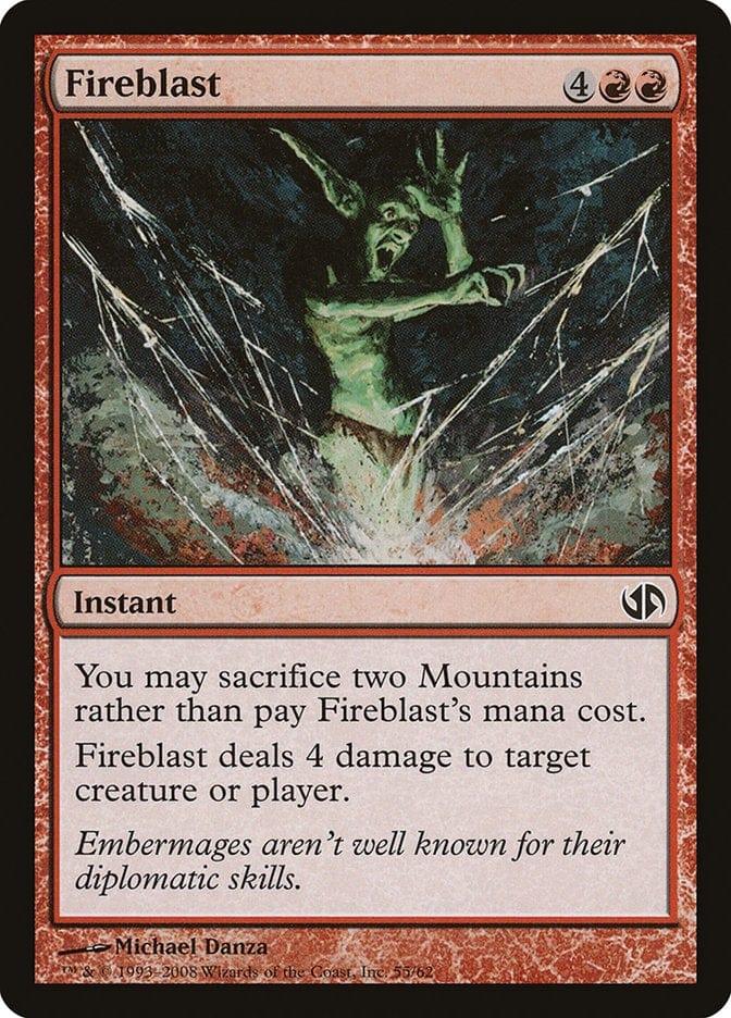 Magic: The Gathering MTG Single Fireblast [Duel Decks: Jace vs. Chandra]