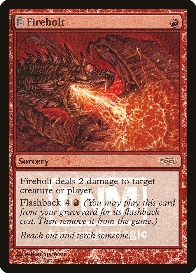 Magic: The Gathering MTG Single Firebolt [Friday Night Magic 2007]