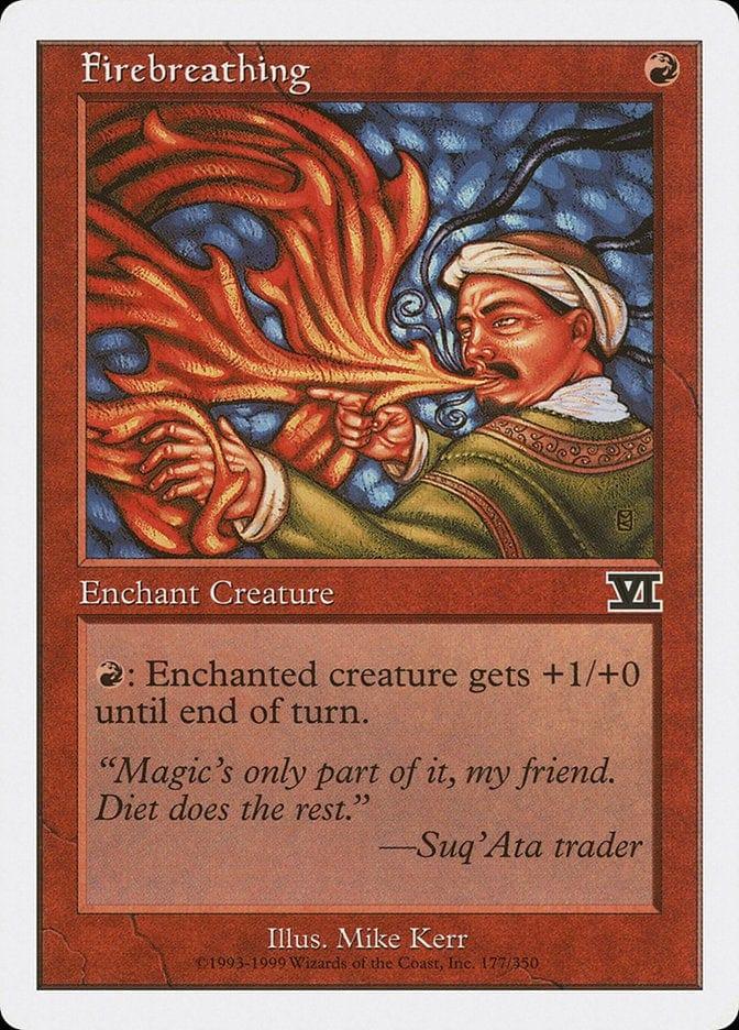 Magic: The Gathering MTG Single Firebreathing [Classic Sixth Edition]