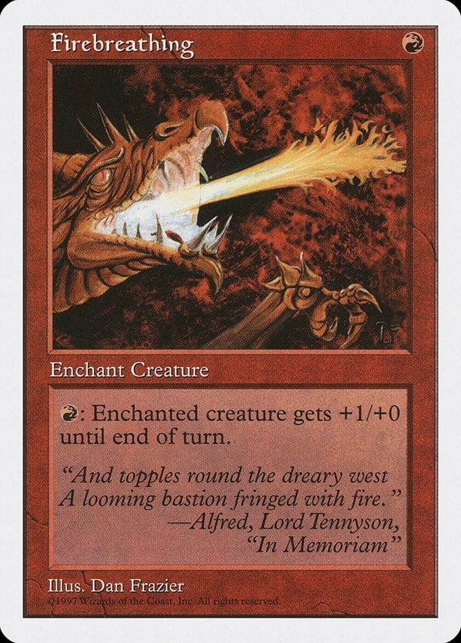 Magic: The Gathering MTG Single Firebreathing [Fifth Edition]