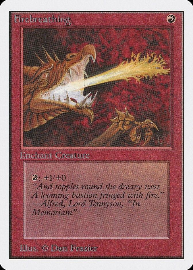 Magic: The Gathering MTG Single Firebreathing [Unlimited Edition]