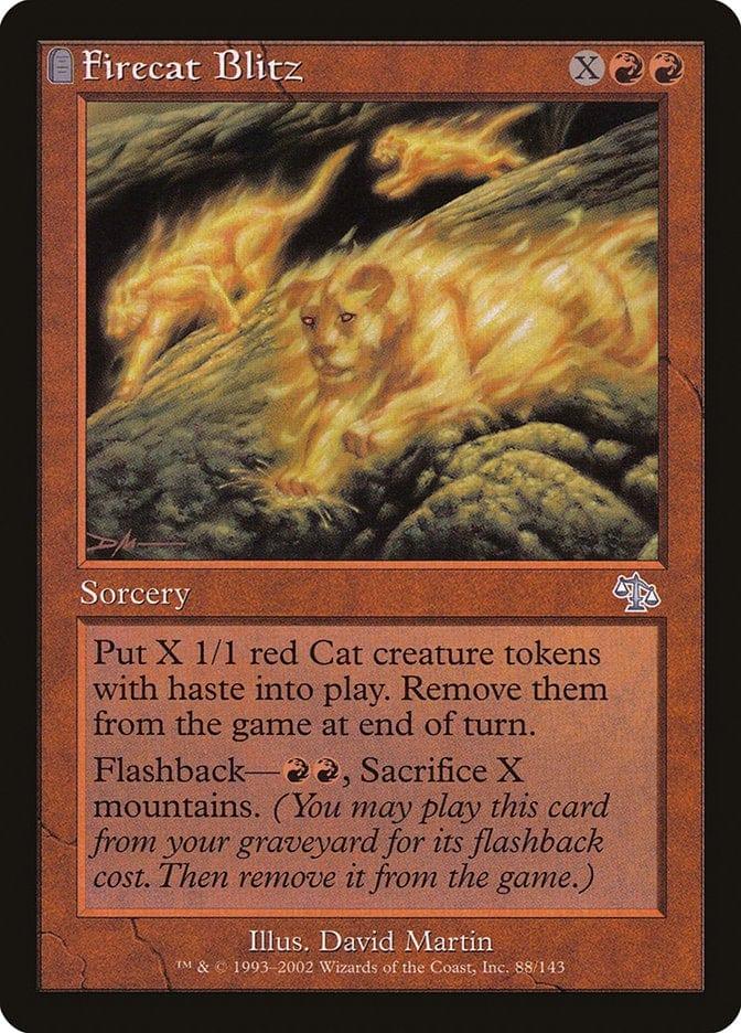 Magic: The Gathering MTG Single Firecat Blitz [Judgment]