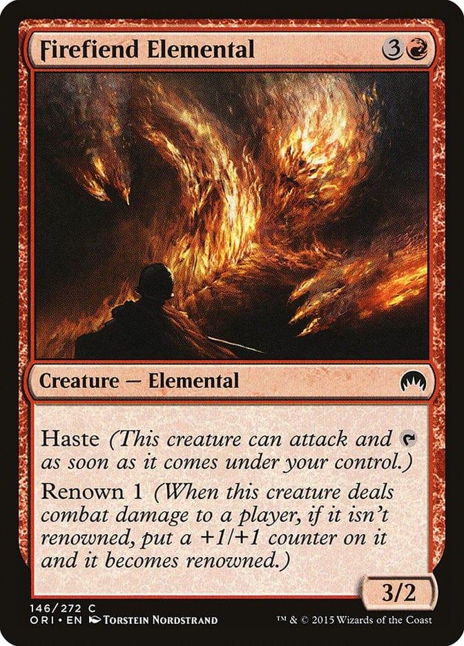 Magic: The Gathering MTG Single Firefiend Elemental [Magic Origins]