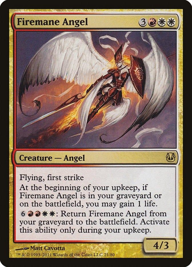 Magic: The Gathering MTG Single Firemane Angel [Duel Decks: Ajani vs. Nicol Bolas]