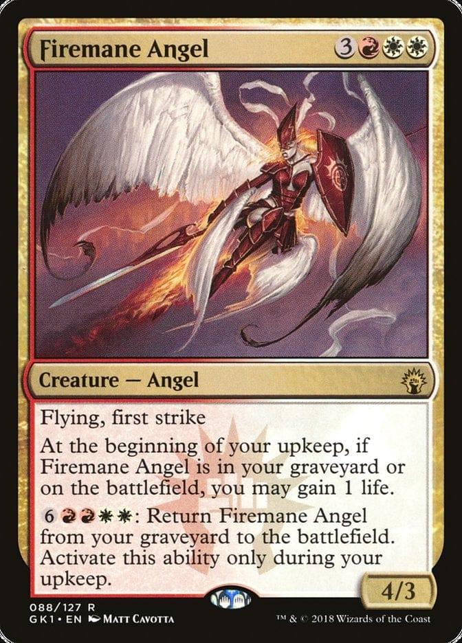 Magic: The Gathering MTG Single Firemane Angel [Guilds of Ravnica Guild Kit]
