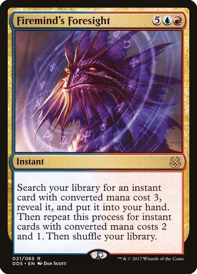 Magic: The Gathering MTG Single Firemind's Foresight [Duel Decks: Mind vs. Might]