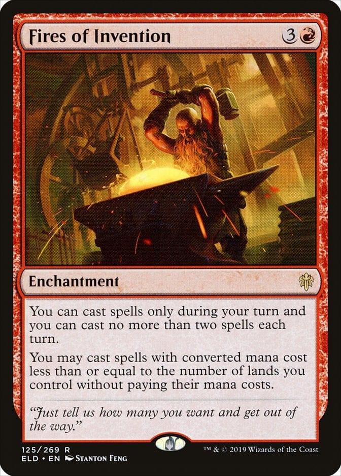Magic: The Gathering MTG Single Fires of Invention [Throne of Eldraine]