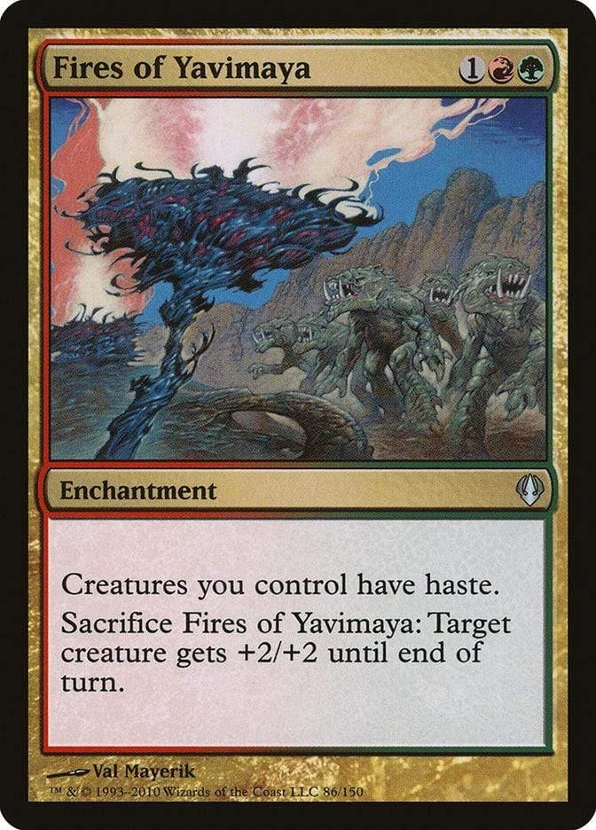 Magic: The Gathering MTG Single Fires of Yavimaya [Archenemy]