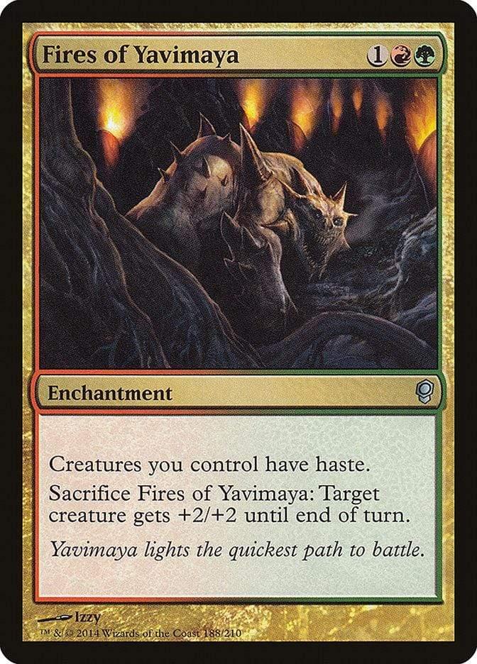Magic: The Gathering MTG Single Fires of Yavimaya [Conspiracy]