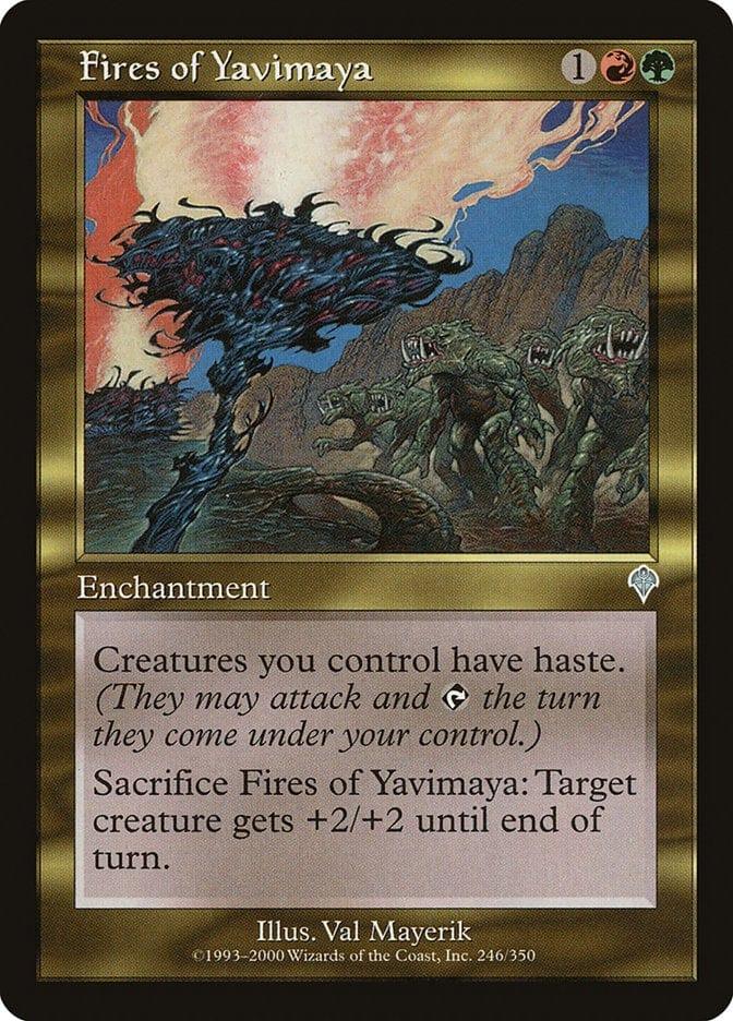 Magic: The Gathering MTG Single Fires of Yavimaya [Invasion]