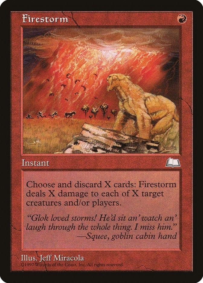 Magic: The Gathering MTG Single Firestorm [Weatherlight]