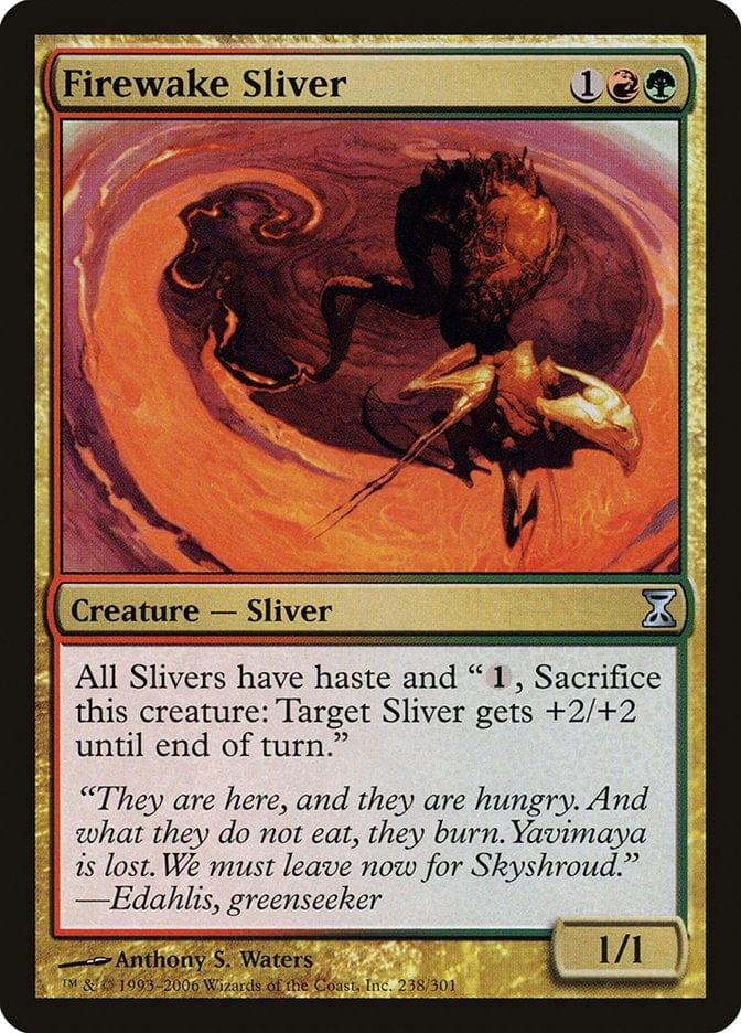 Magic: The Gathering MTG Single Firewake Sliver [Time Spiral]