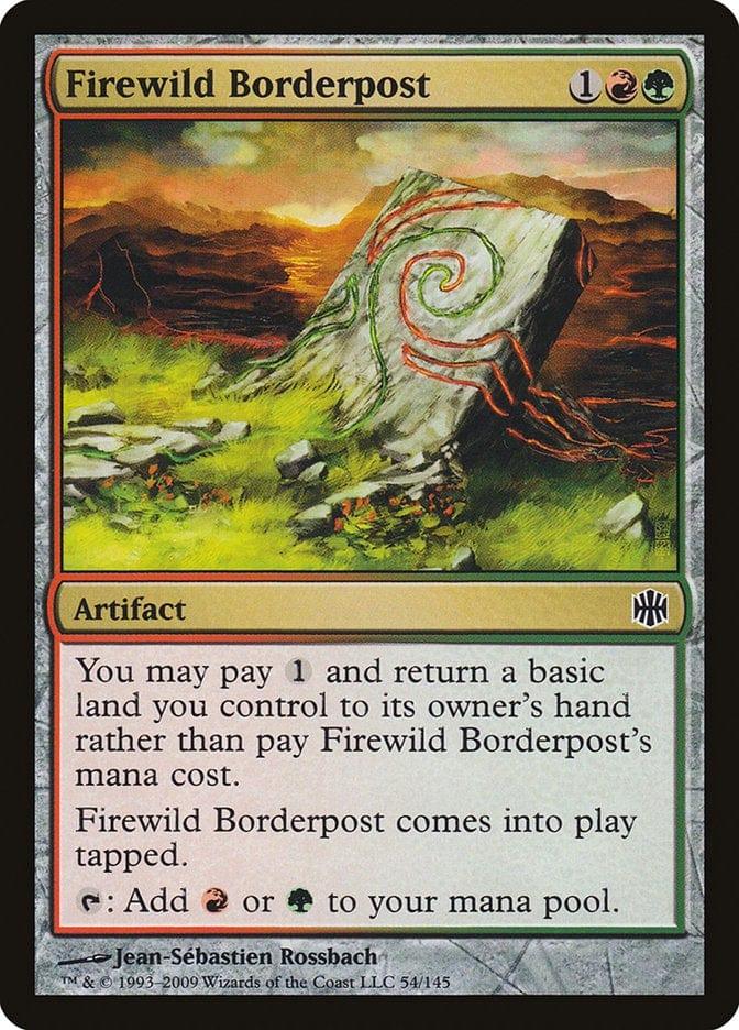 Magic: The Gathering MTG Single Firewild Borderpost [Alara Reborn]