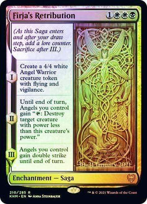 Magic: The Gathering MTG Single Firja's Retribution [Kaldheim Prerelease Promos]
