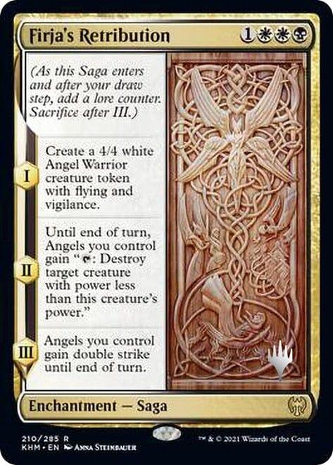 Magic: The Gathering MTG Single Firja's Retribution [Kaldheim Promo Pack]