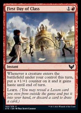 Magic: The Gathering MTG Single First Day of Class [Strixhaven: School of Mages]