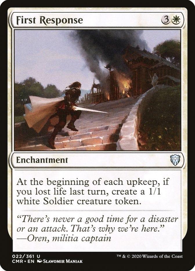 Magic: The Gathering MTG Single First Response [Commander Legends]