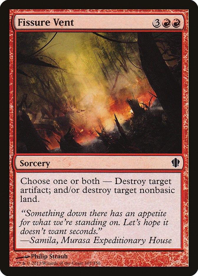 Magic: The Gathering MTG Single Fissure Vent [Commander 2013]
