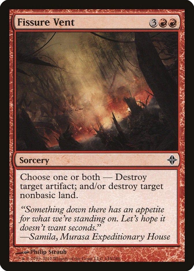 Magic: The Gathering MTG Single Fissure Vent [Rise of the Eldrazi]