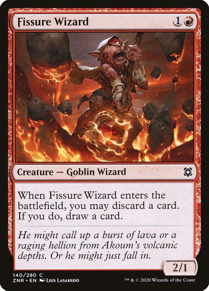Magic: The Gathering MTG Single Fissure Wizard [Zendikar Rising]