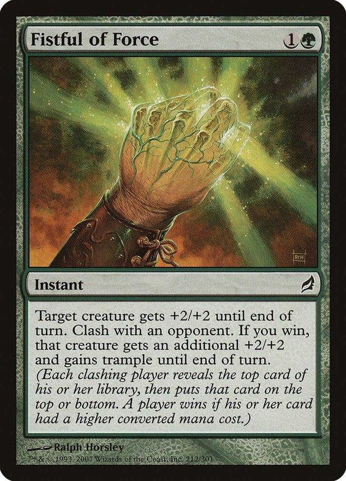 Magic: The Gathering MTG Single Fistful of Force [Lorwyn]