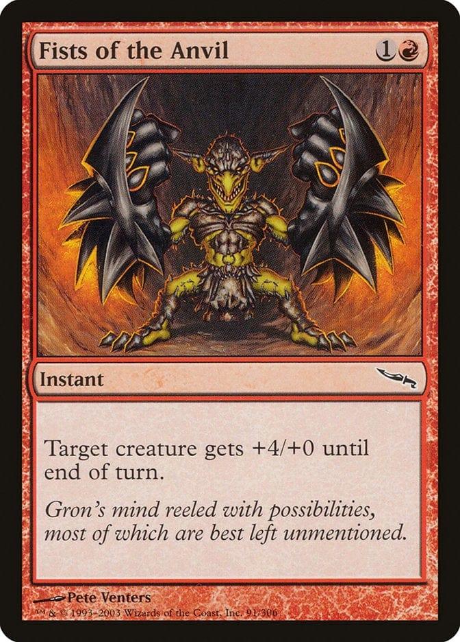 Magic: The Gathering MTG Single Fists of the Anvil [Mirrodin]