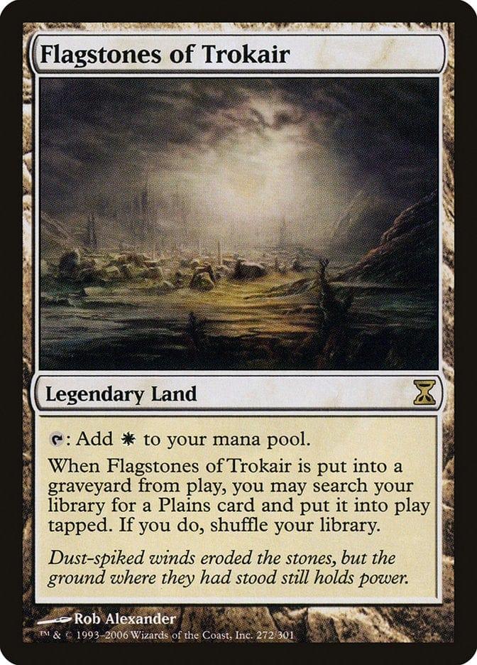 Magic: The Gathering MTG Single Flagstones of Trokair [Time Spiral]