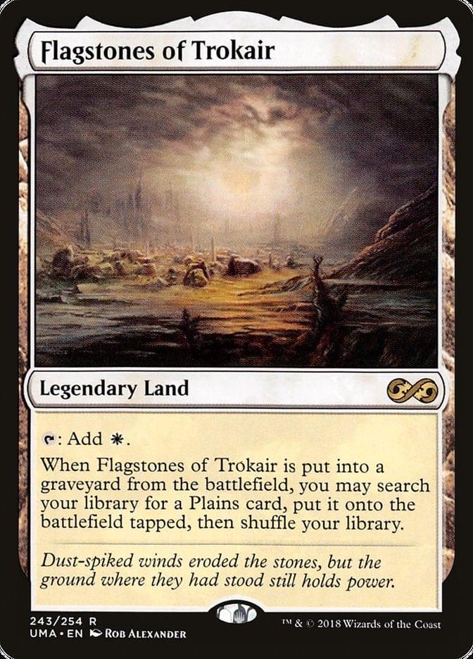 Magic: The Gathering MTG Single Flagstones of Trokair [Ultimate Masters]