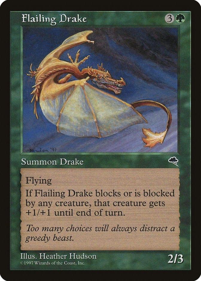 Magic: The Gathering MTG Single Flailing Drake [Tempest]