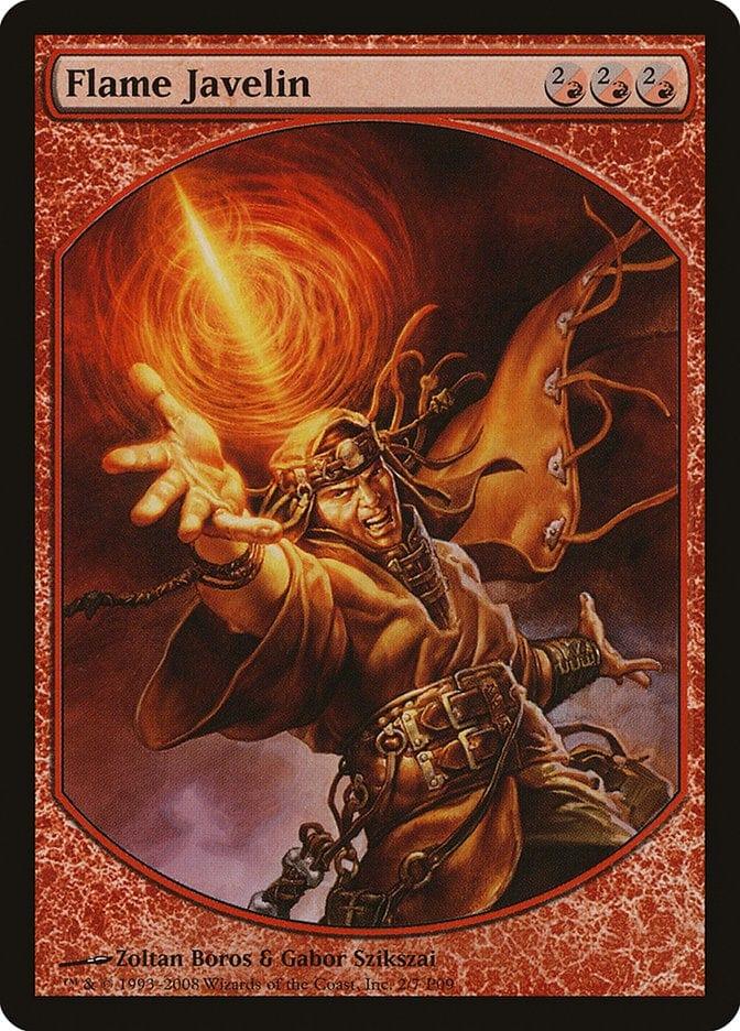 Magic: The Gathering MTG Single Flame Javelin [Magic Player Rewards 2009]