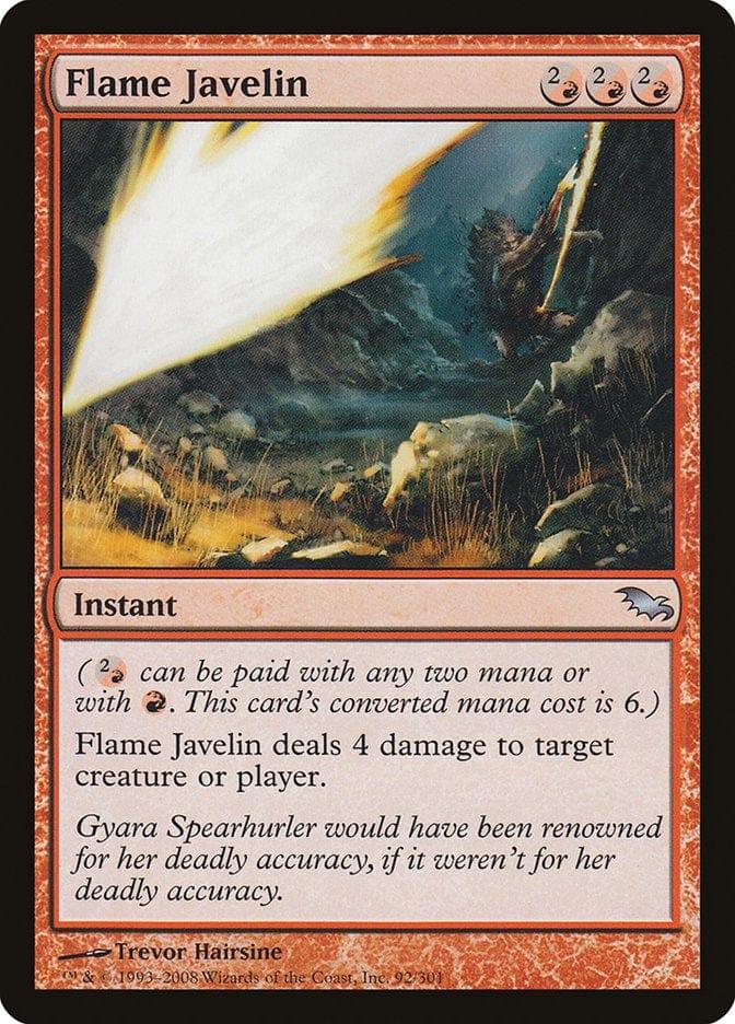 Magic: The Gathering MTG Single Flame Javelin [Shadowmoor]