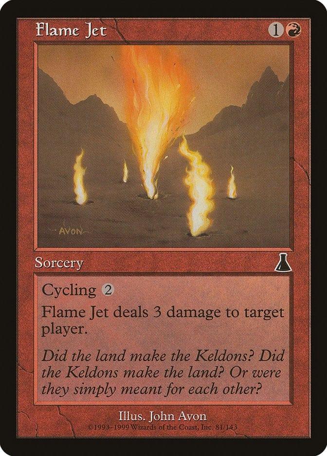 Magic: The Gathering MTG Single Flame Jet [Urza's Destiny]