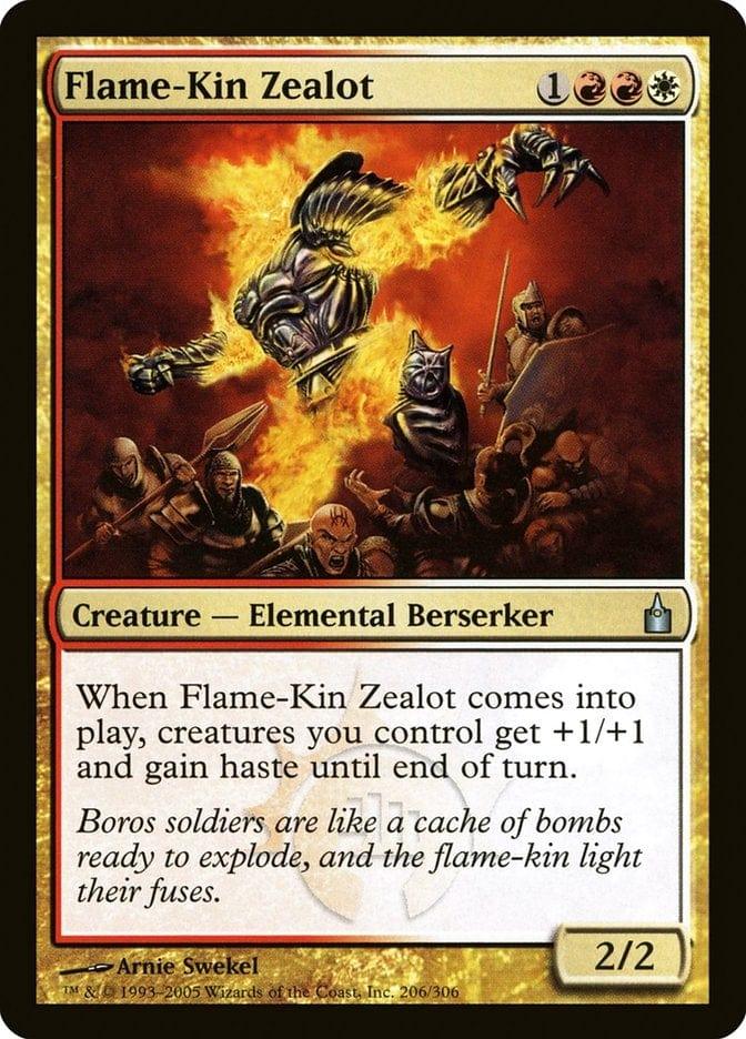 Magic: The Gathering MTG Single Flame-Kin Zealot [Ravnica: City of Guilds]