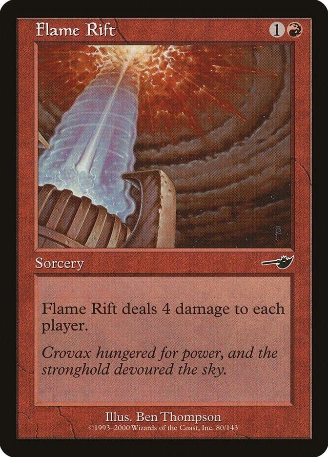 Magic: The Gathering MTG Single Flame Rift [Nemesis]