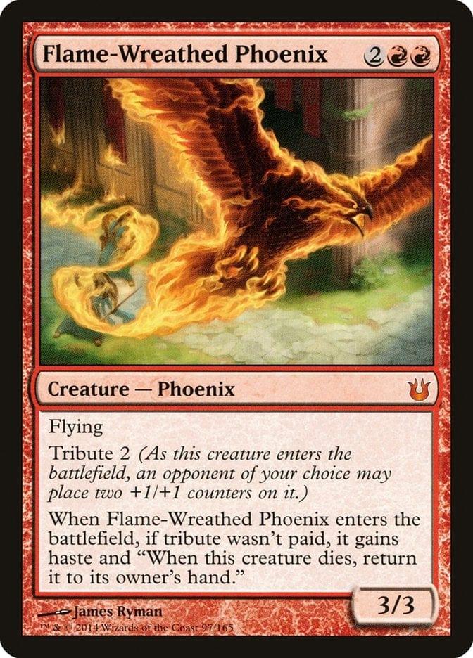 Magic: The Gathering MTG Single Flame-Wreathed Phoenix [Born of the Gods]
