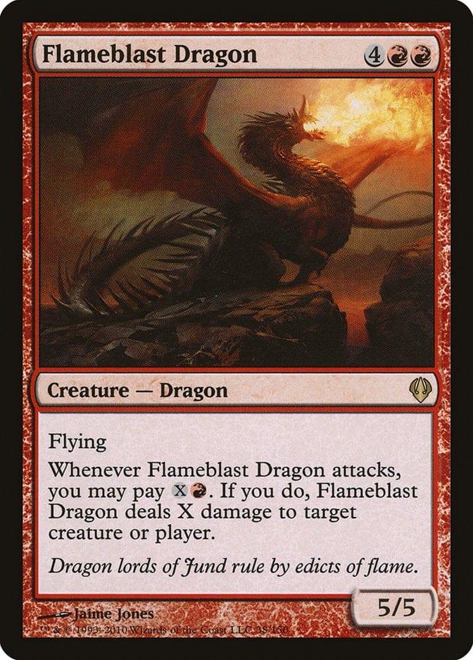 Magic: The Gathering MTG Single Flameblast Dragon [Archenemy]